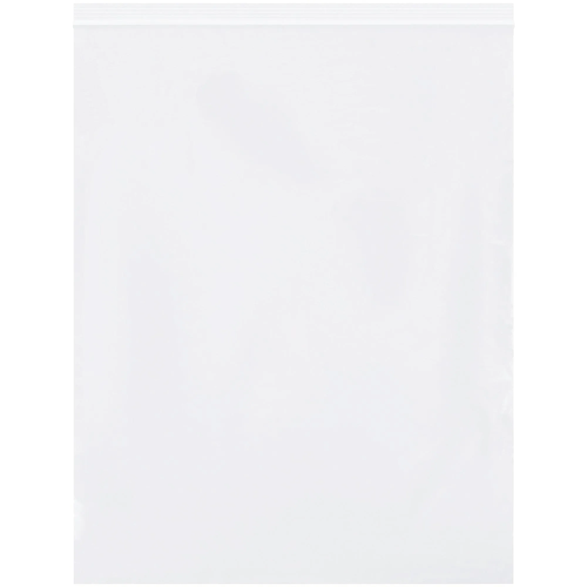 12 x 15" - 2 Mil White Reclosable Poly Bags