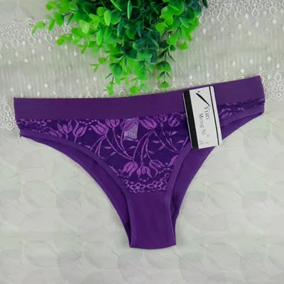 2016 Hot sale bragas women panties thongs cotton lace women underwear fun underwear women briefs high quality