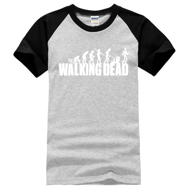 2019 New Walking Dead T-shirt 100% Cotton