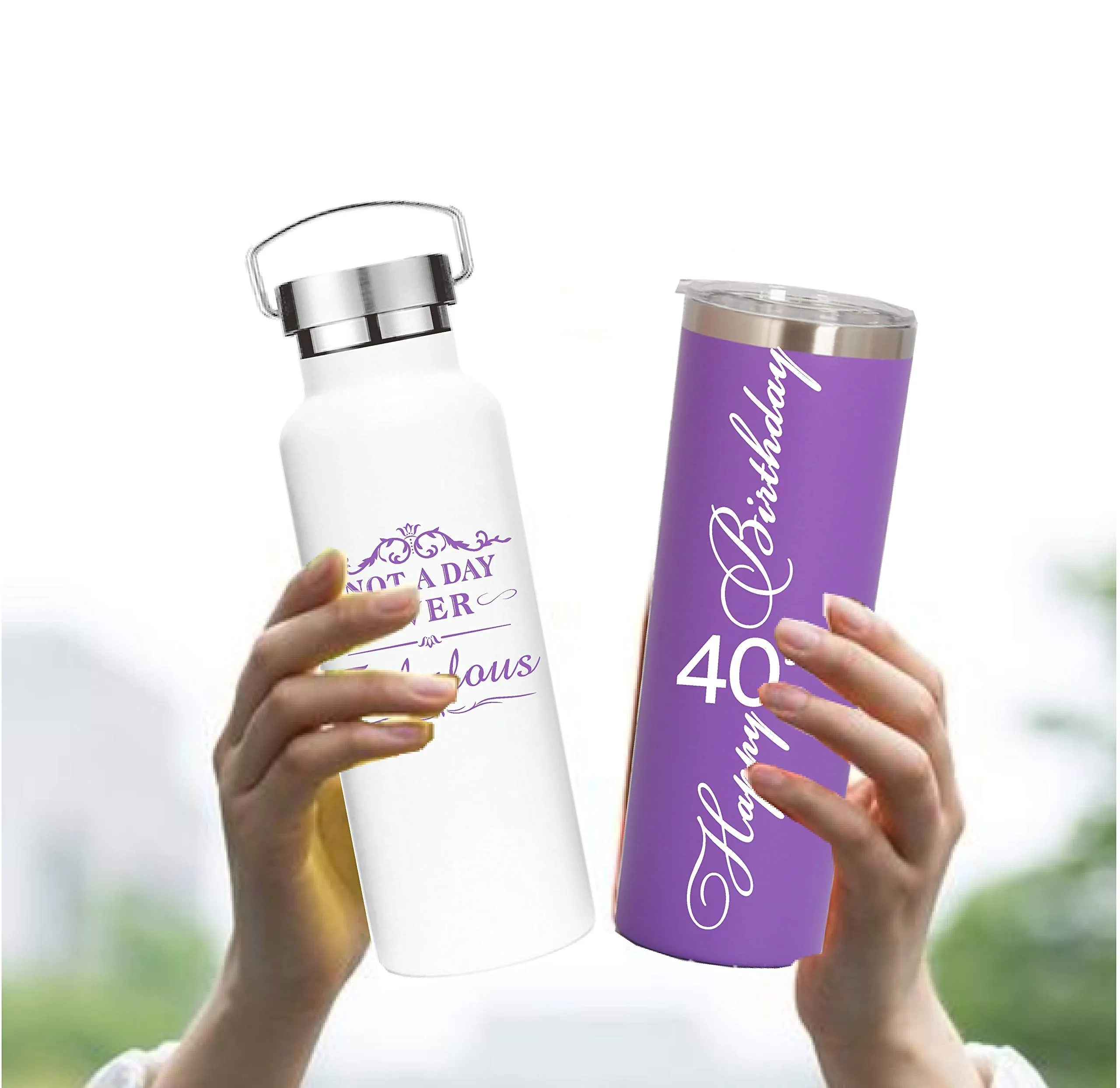 40th Birthday Gifts for Woman, 40th Birthday Tumbler, 40th Bday Gifts for Women, 40th