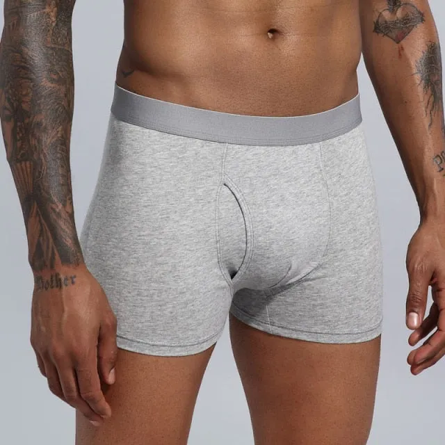 5pcs Men Cotton Boxer Shorts