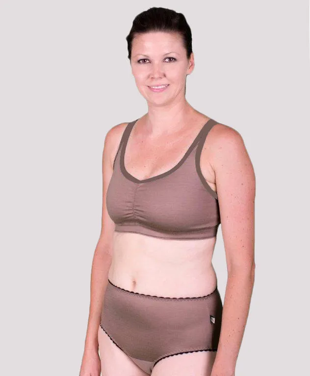 #6206 Merino Crop Top with Adjustable Straps