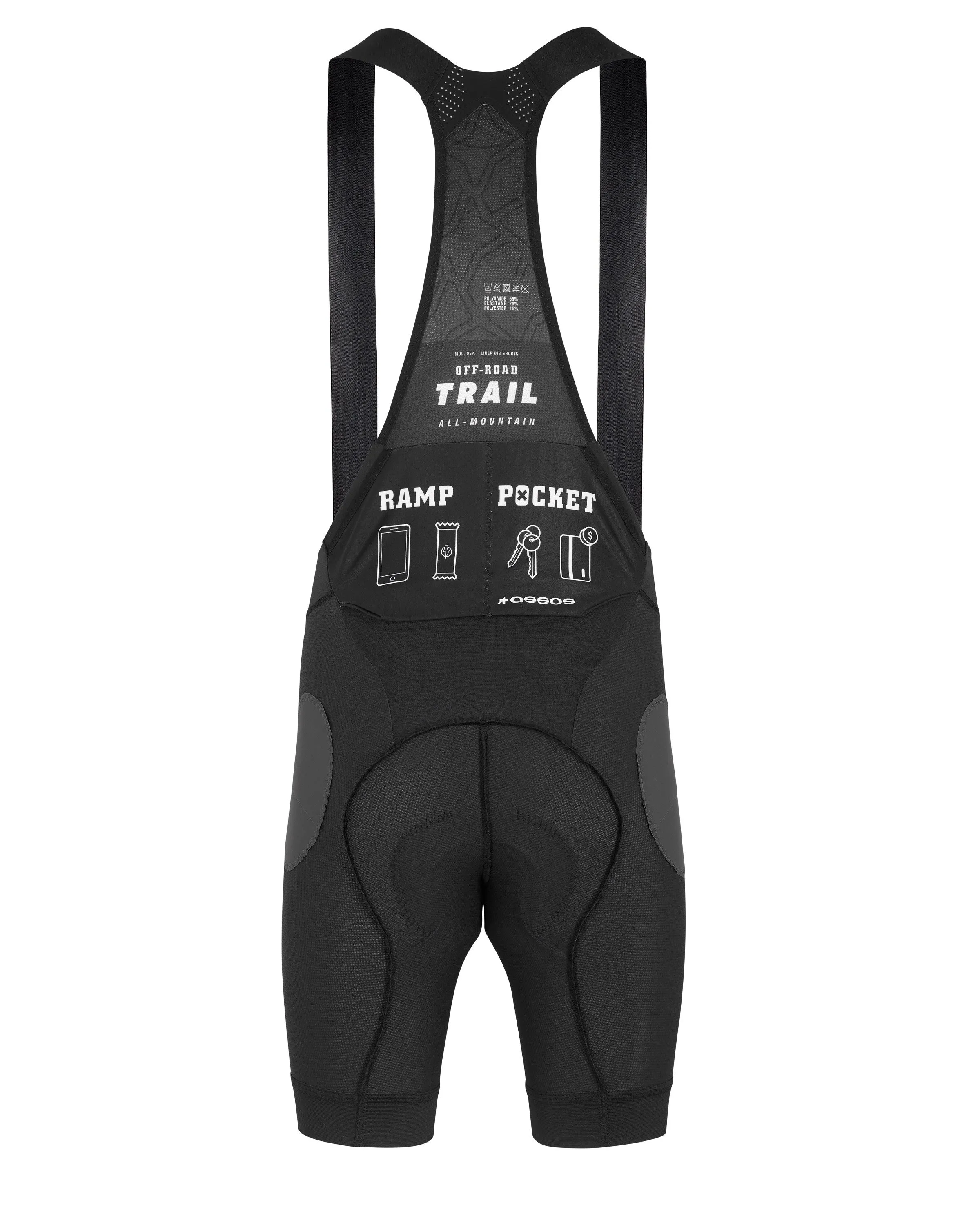 ASSOS TRAIL Liner Bib Shorts