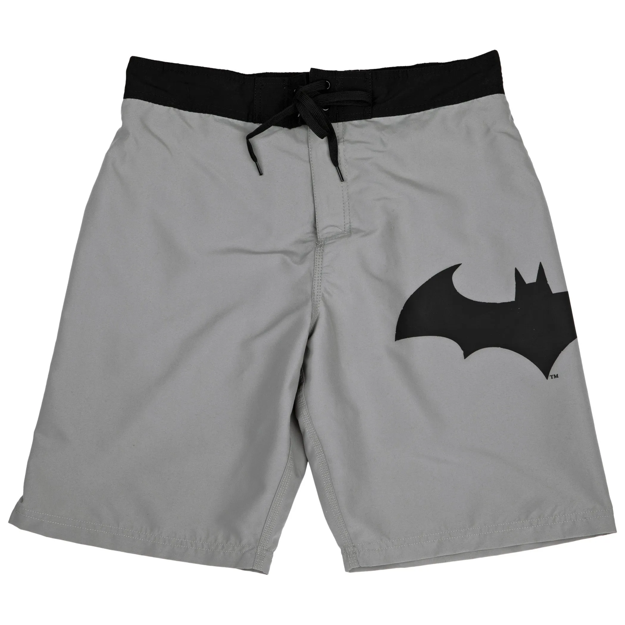 Batman Hush Symbol Heather Grey Board Shorts