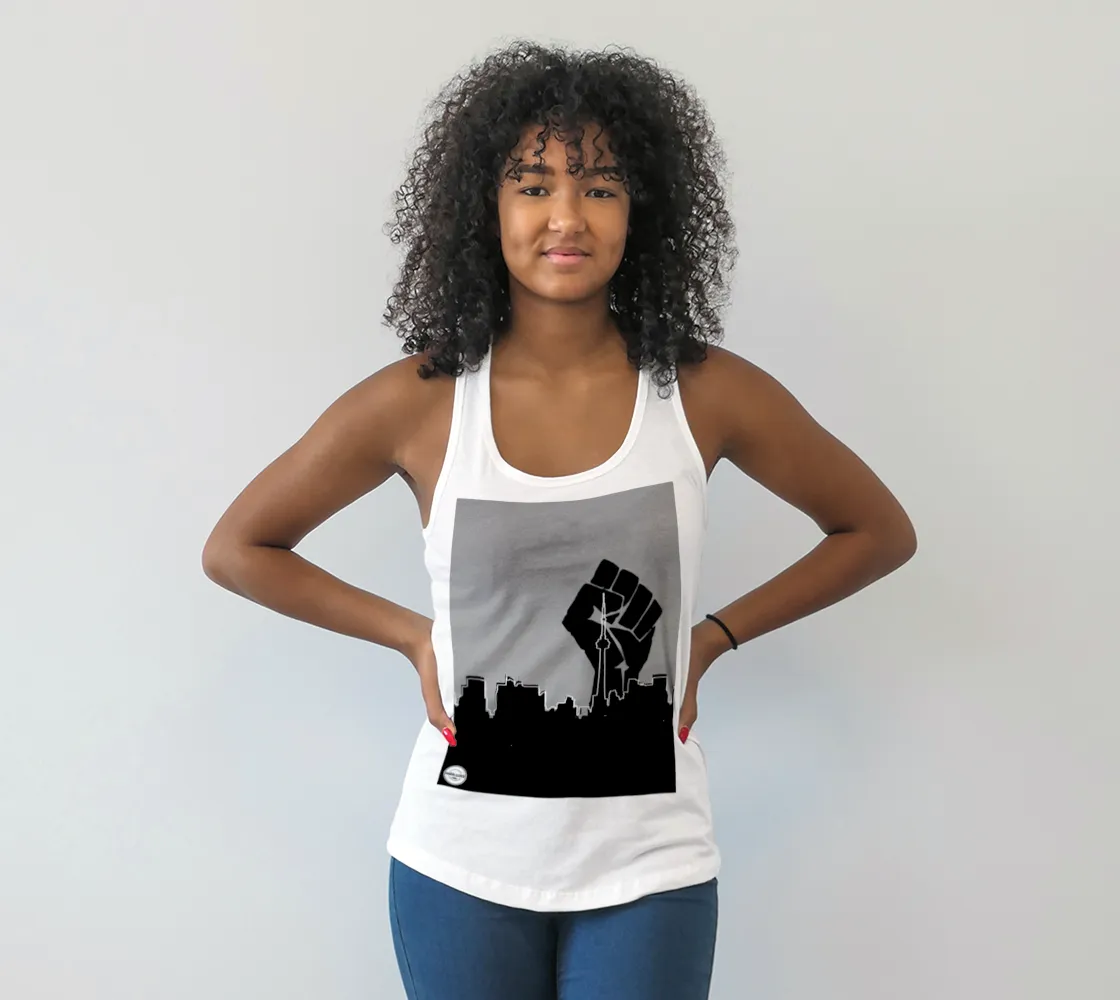 BLACK LIVES MATTER TANK TOP WOMEN RACERBACK