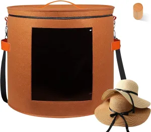 Blushbees® Oversized Hat Storage Box - 19" D X 17" H with Dustproof Lid