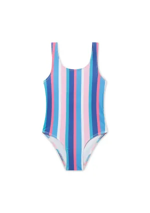 Boardies Girls Sundown Stripe Classic Swimsuit