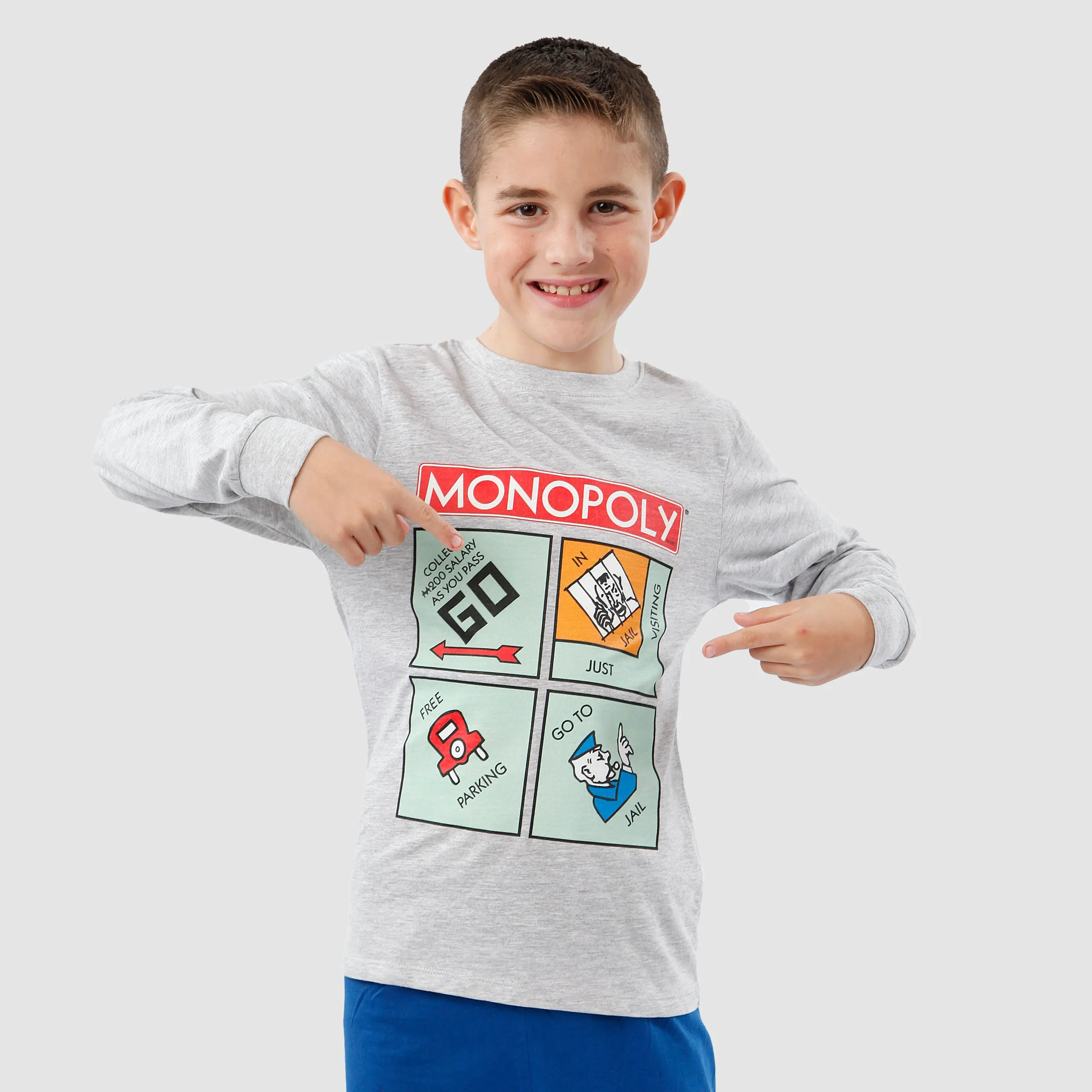 Boys Monopoly Pyjamas