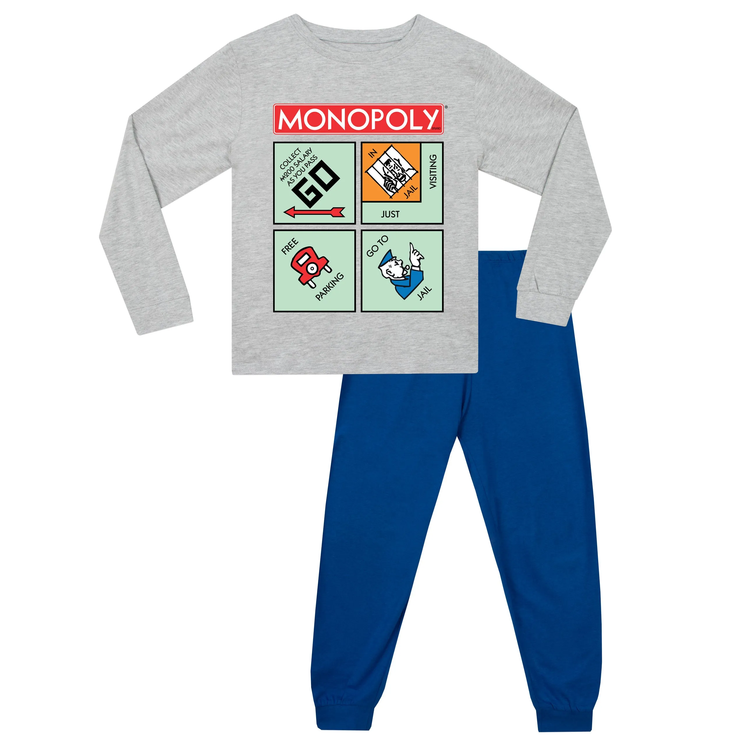 Boys Monopoly Pyjamas