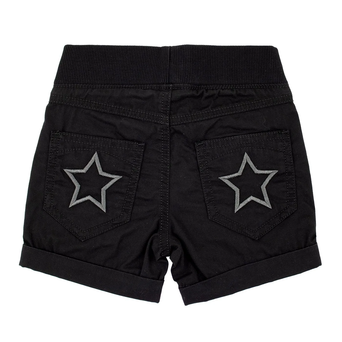 Canvas Star Shorts in Night