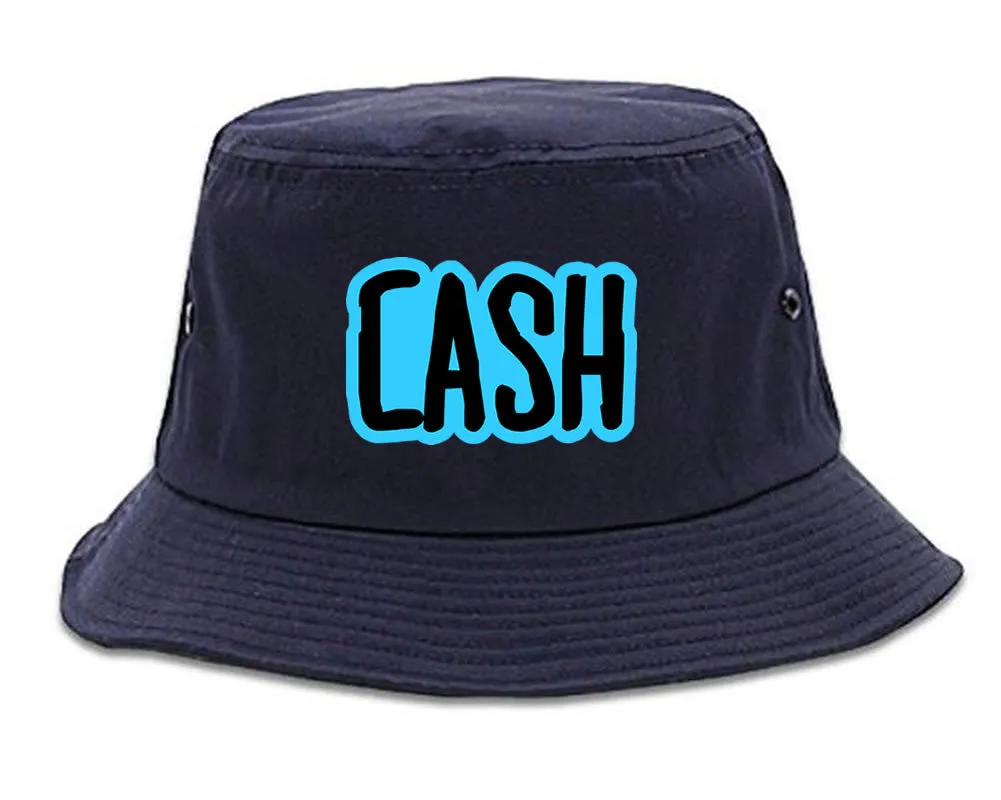 Cash Money Blue Style Bucket Hat