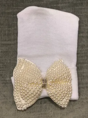 Cradle Cuties Pearl Bow