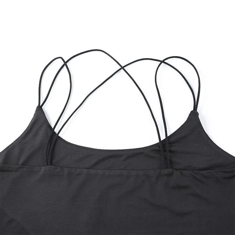 Cross Backless Sexy Bralette Off Shoulder Strapless Crop Top Sleeveless