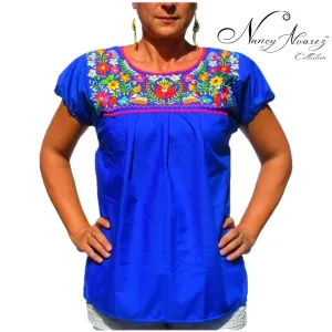 Embroidered Blouse NA-TM-77108-B