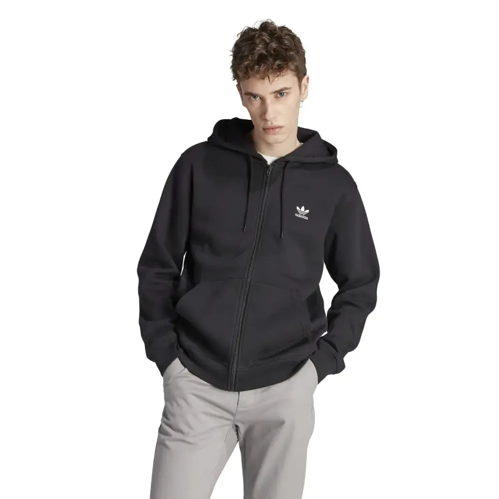 Essentials Full-Zip Trefoil Hoodie