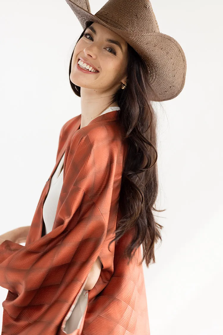 Flea Style Brooks Brown Straw Western Hat