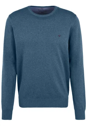 FYNCH HATTON Round Neck Knitwear Dolphin