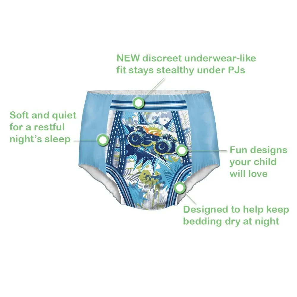 Goodnites 43362 Boys Nighttime Pants Pack of 33