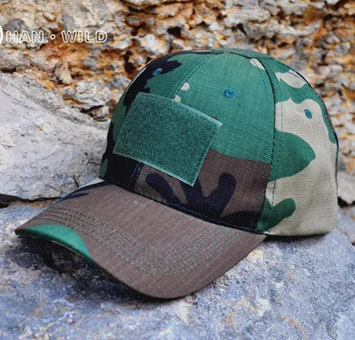 HAN WILD 11Style Snapback Camouflage Tactical Hat Patch Army Tactical Baseball Cap Unisex ACU CP Desert Cobra Camo Hats For Men