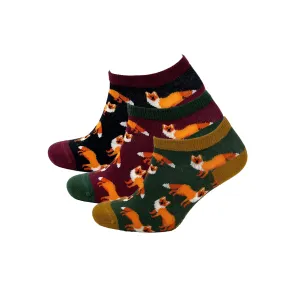 Heritage 3 Pack Trainer Socks