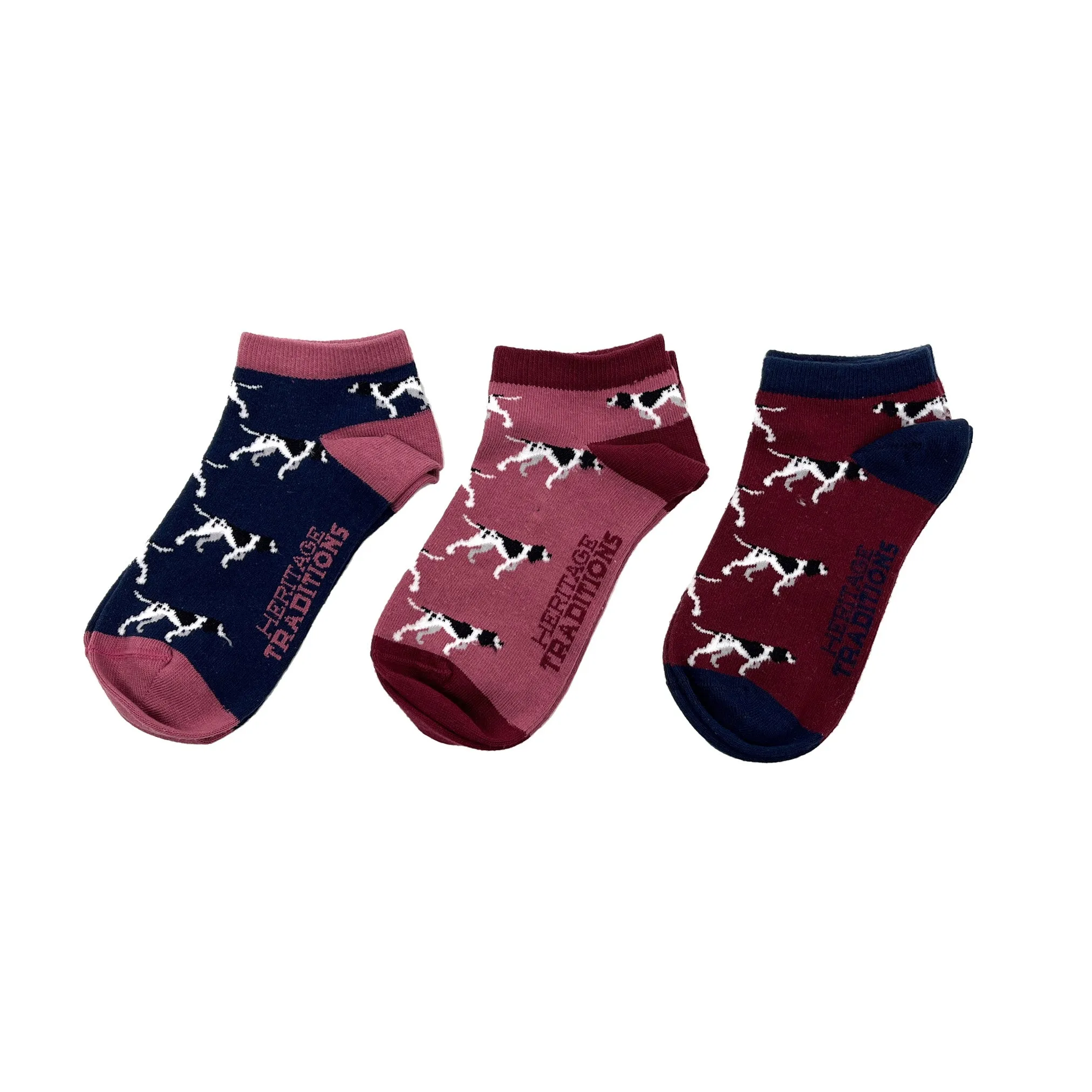 Heritage 3 Pack Trainer Socks