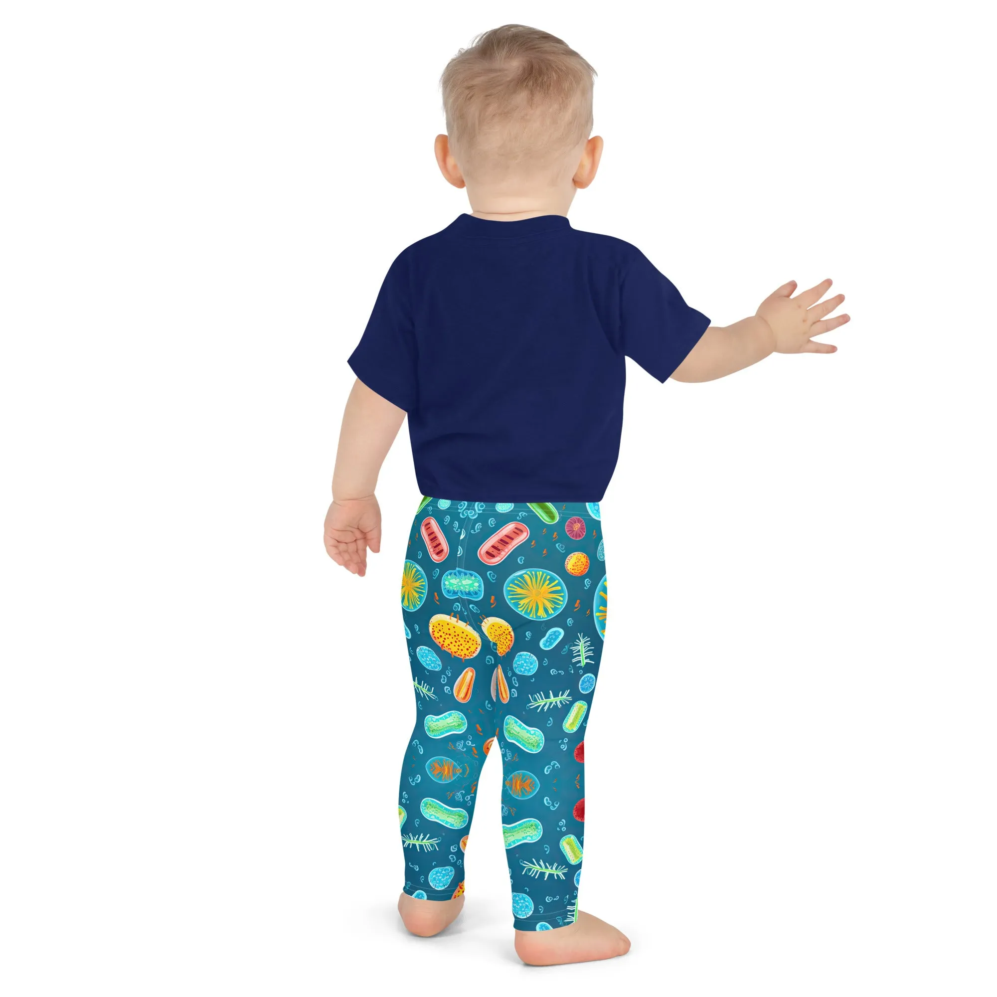 Kid's Leggings Colored Micro Universe