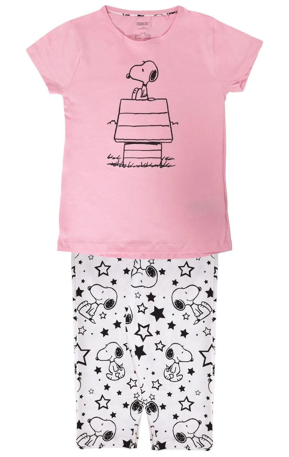 Kids Printed Short Sleeve Top and Shorts Set