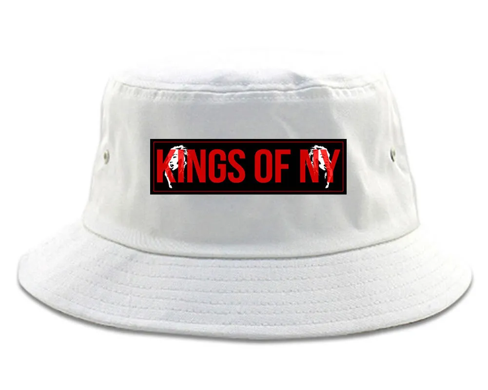 Kings of NY Red Girl Logo Bucket Hat