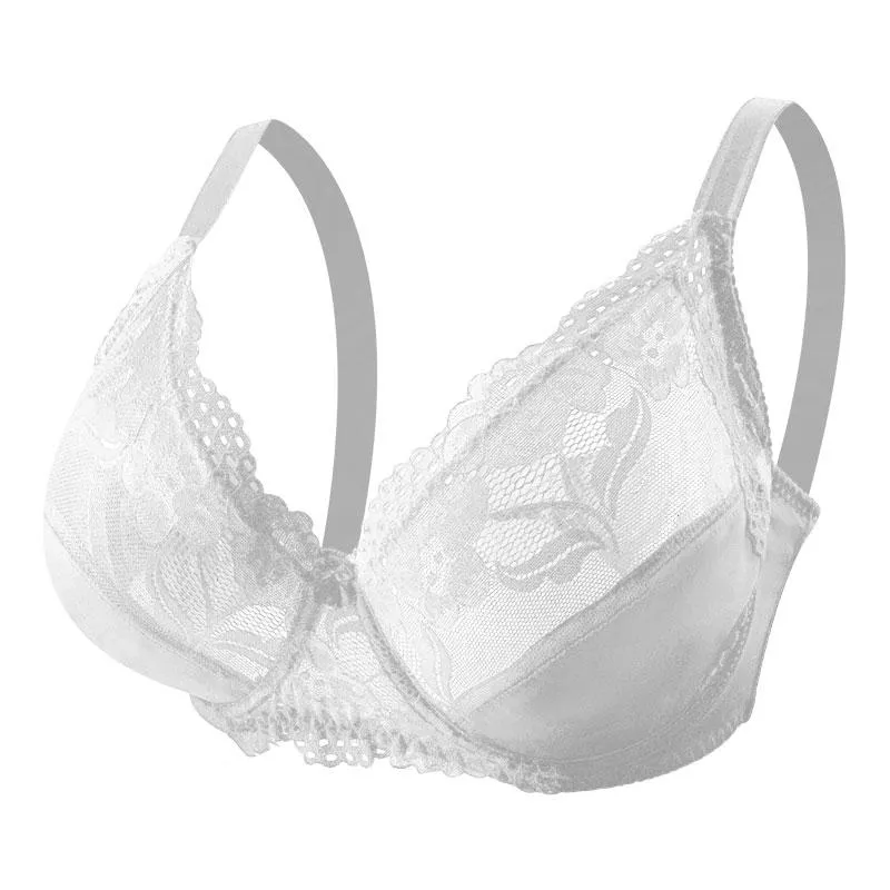 Large Size U-shaped Backless Sexy Bra Bra Cup Lace Comfortable Breathable Underwear Women