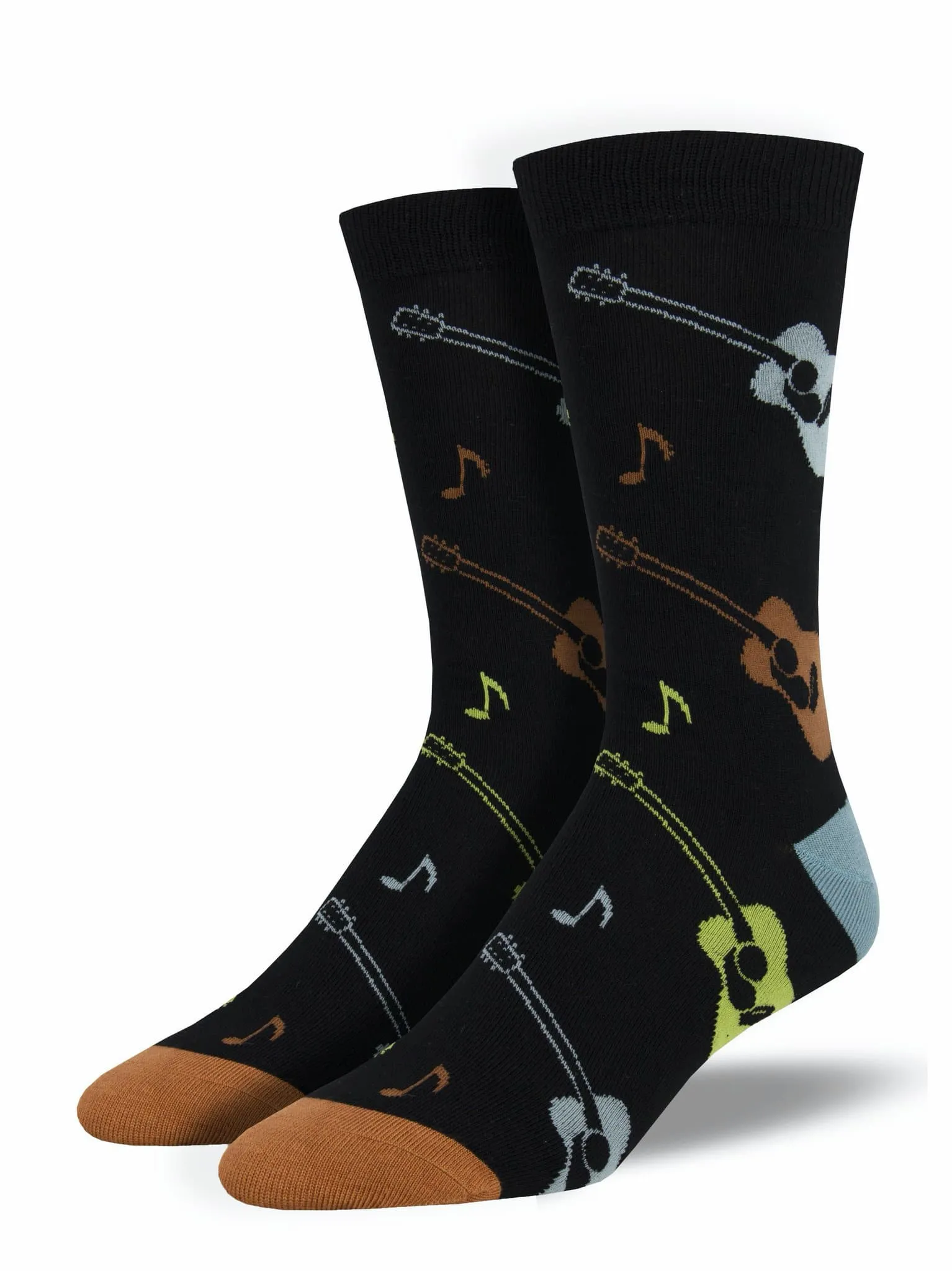 Listen to the Music Men's Bamboo Crew Socks