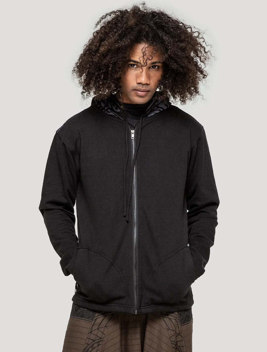 Long Necka Rmx Hooded Jacket