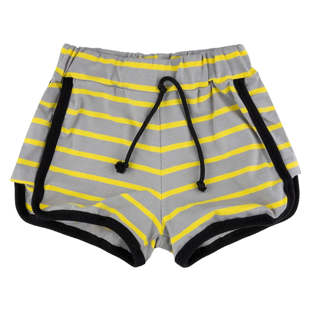 Mellow Yellow Retro Shorts