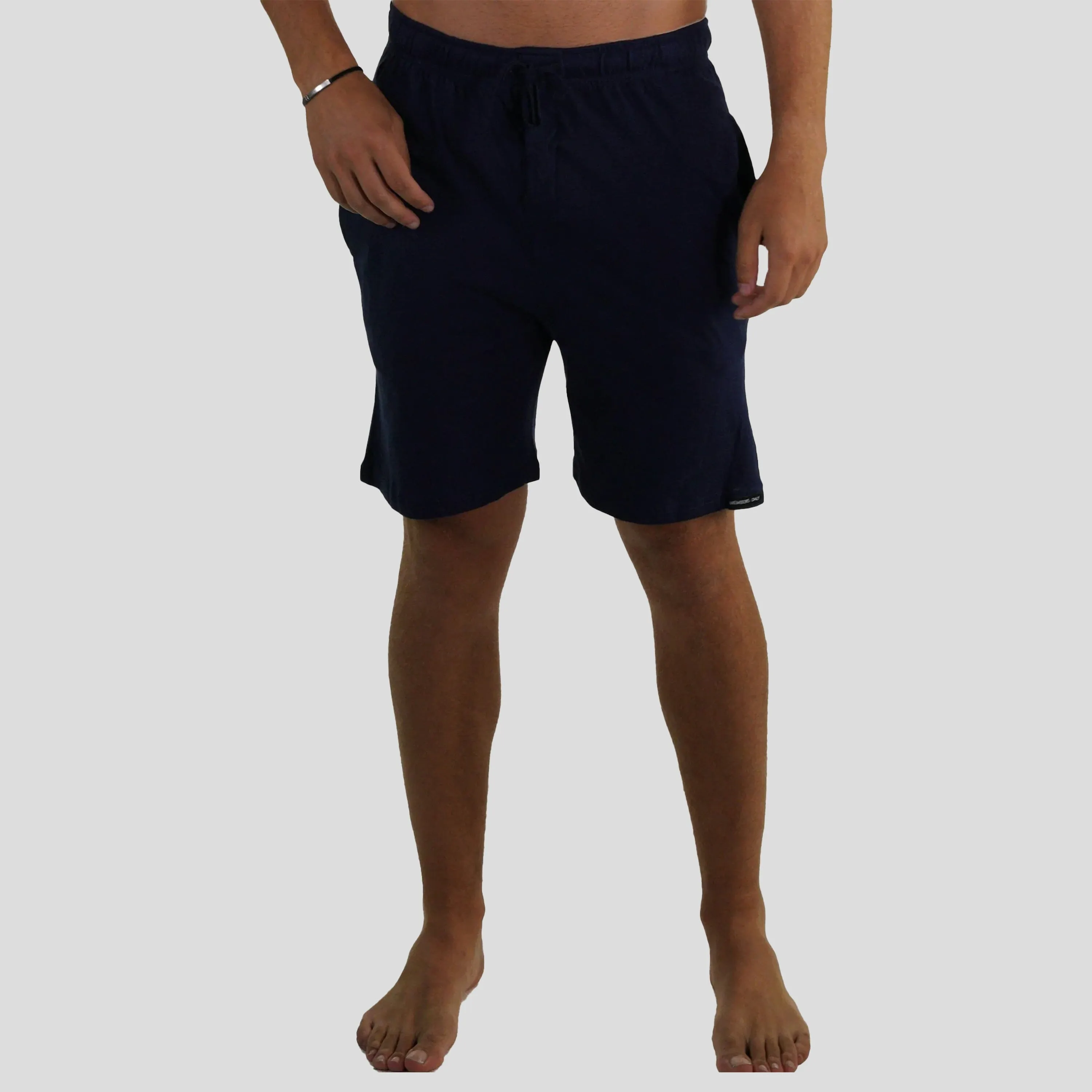 Members Only Men's Jersey Sleep Shorts - Navy