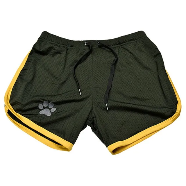 Men's gyms fitness bodybuilding shorts eight basic models new fashion