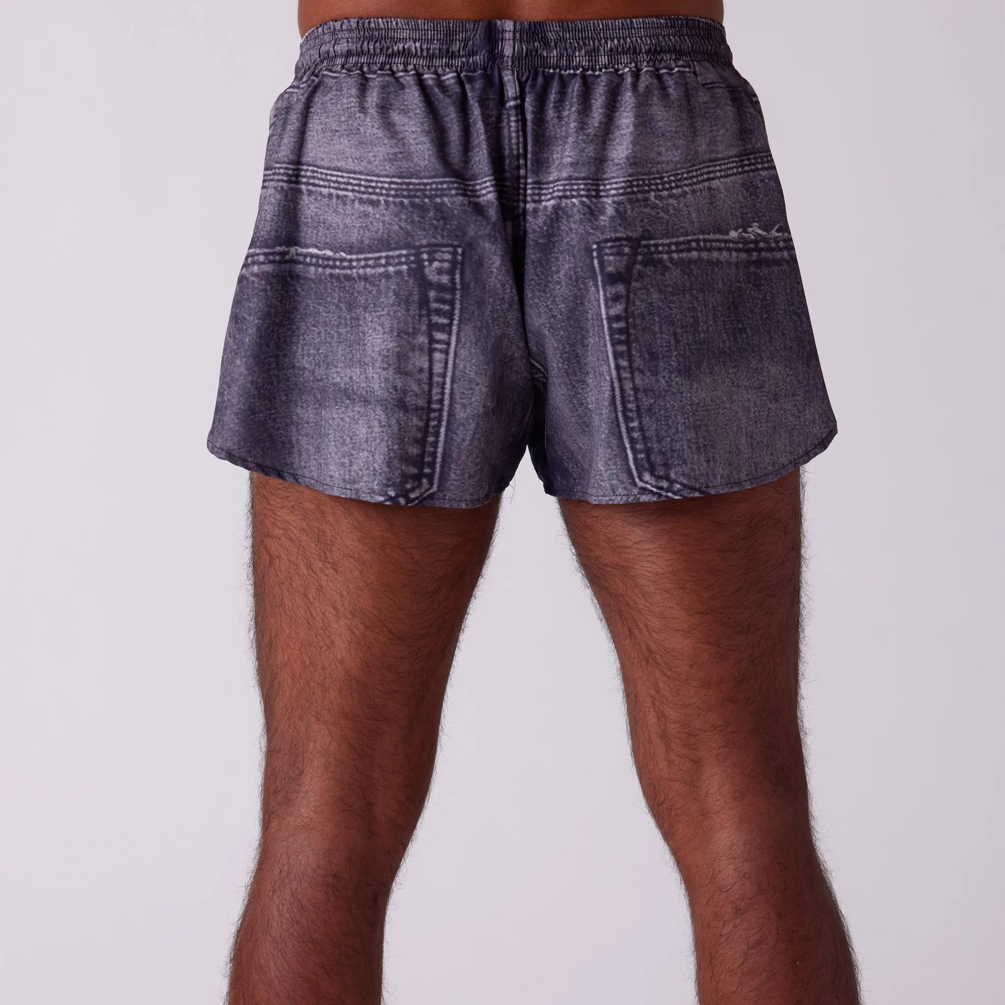 Men's Printed 3" Half Split Shorts - Mens Jort