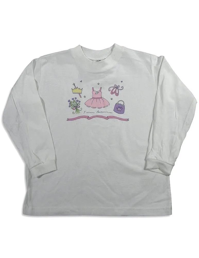 Mulberribush Toddler Girls Long Sleeve Cotton T-Shirt Top Shirt, 8182