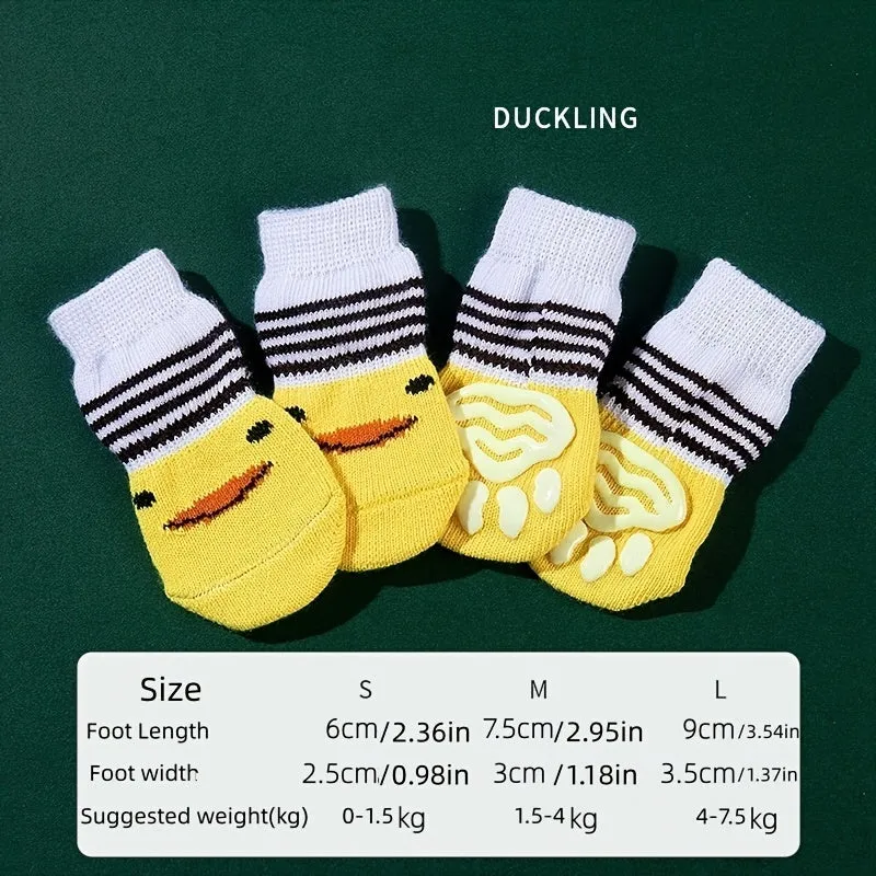 Nonslip Pet Socks Keep Small Dogs Paws Comfy