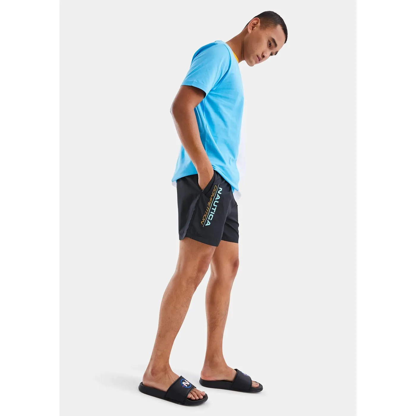 NTCA Stergon Black Swim Short