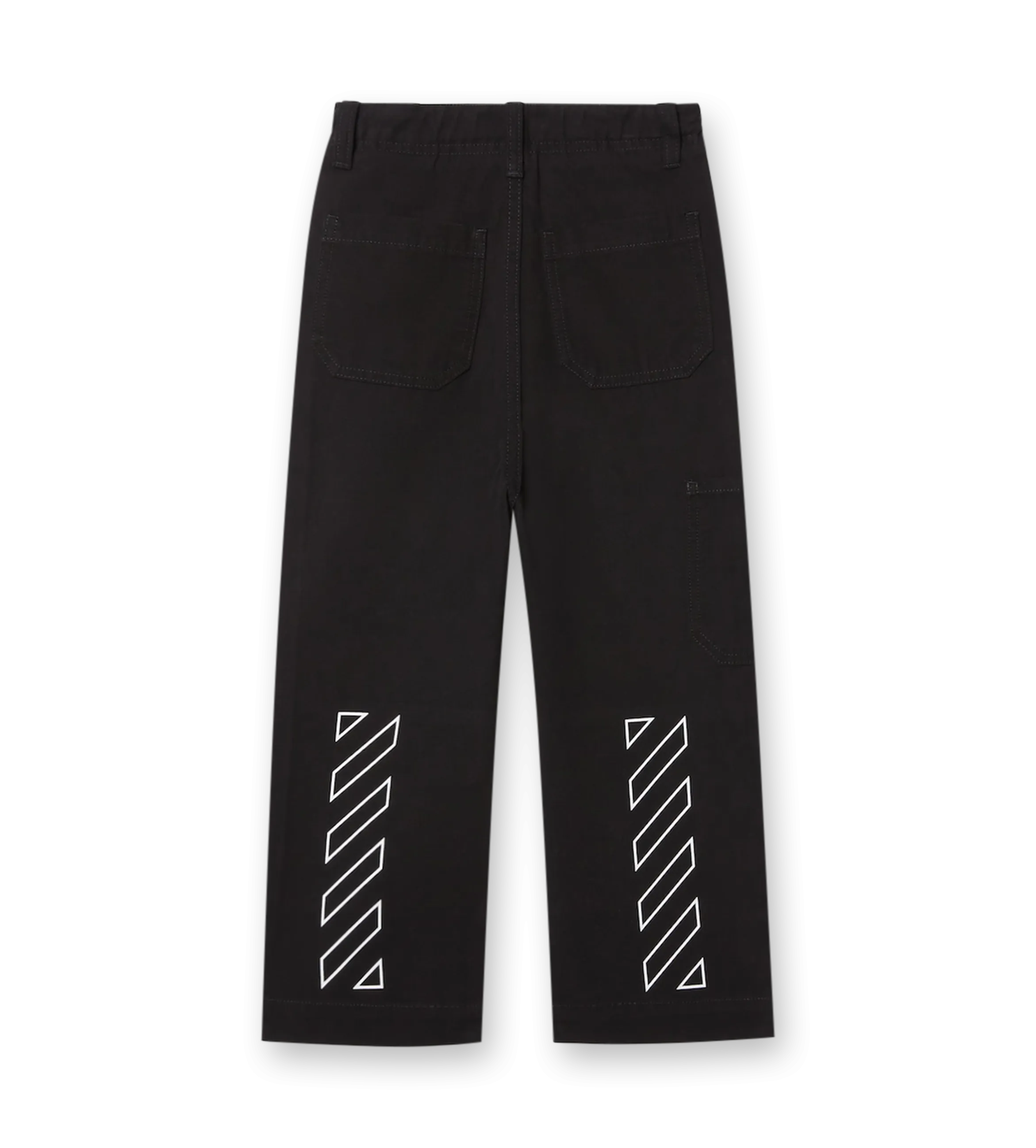 Off Stamp Worker Pants Black