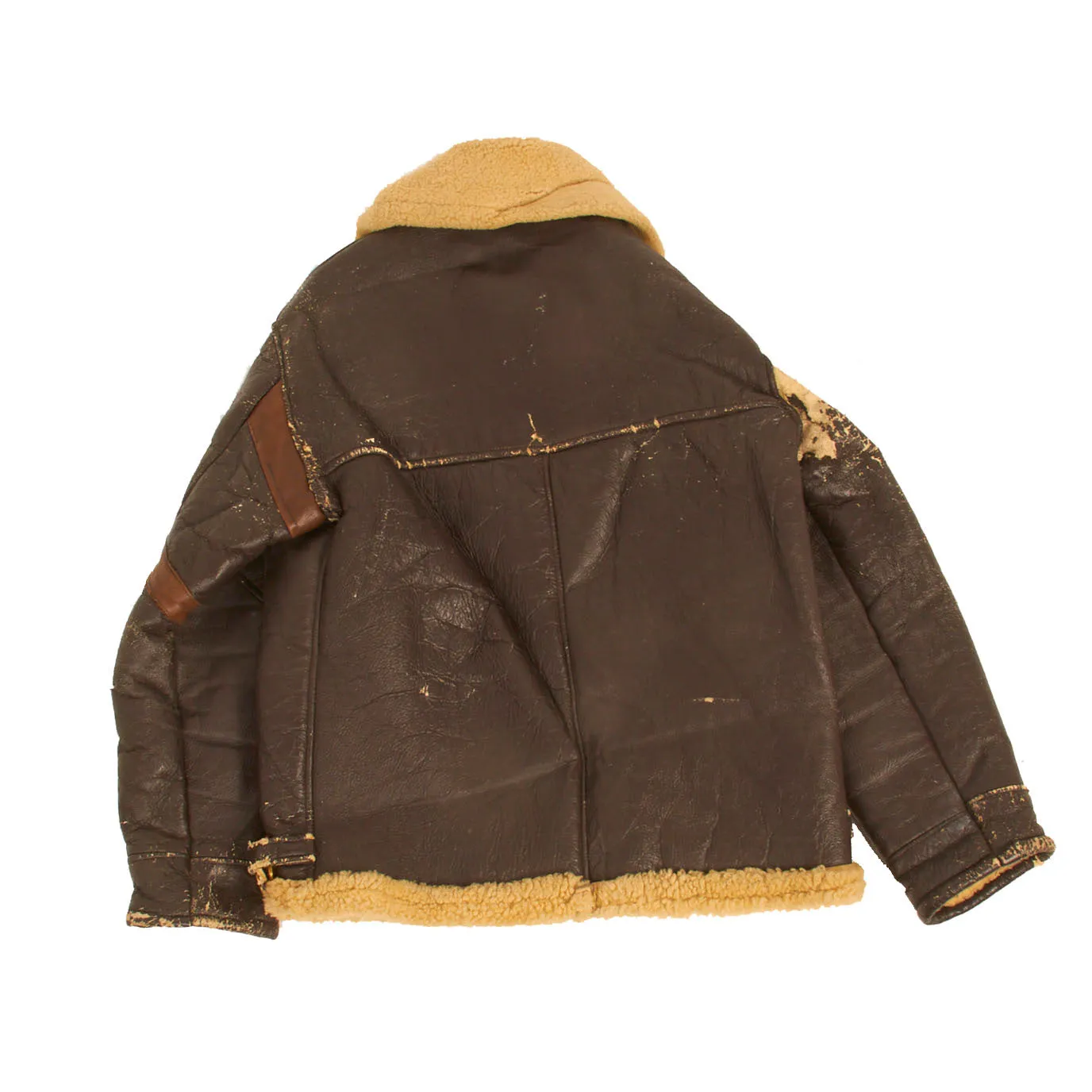 Original U.S. WWII Army Air Forces B-3 Sheepskin Bomber Jacket