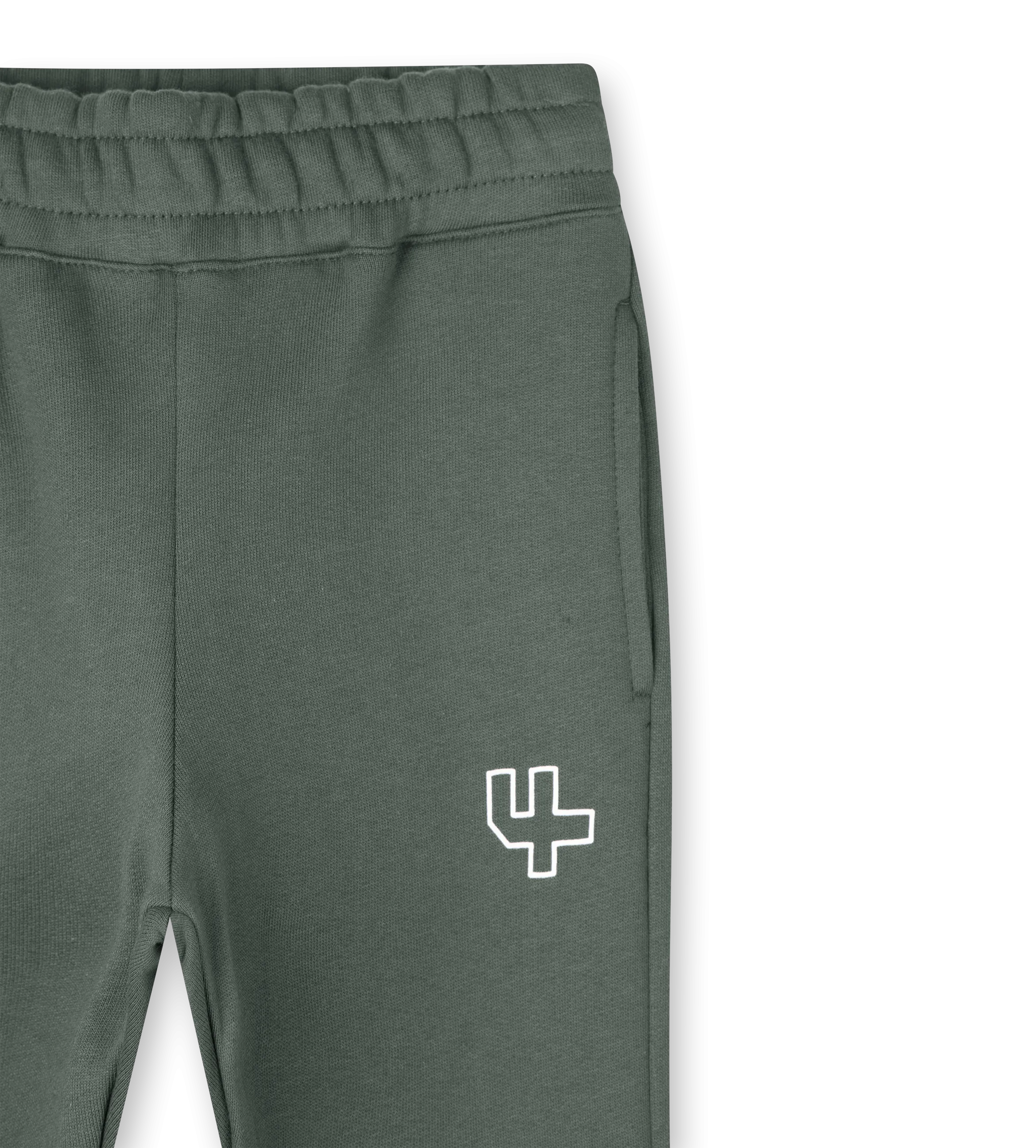 Outline Logo Sweatpants Deep Forest