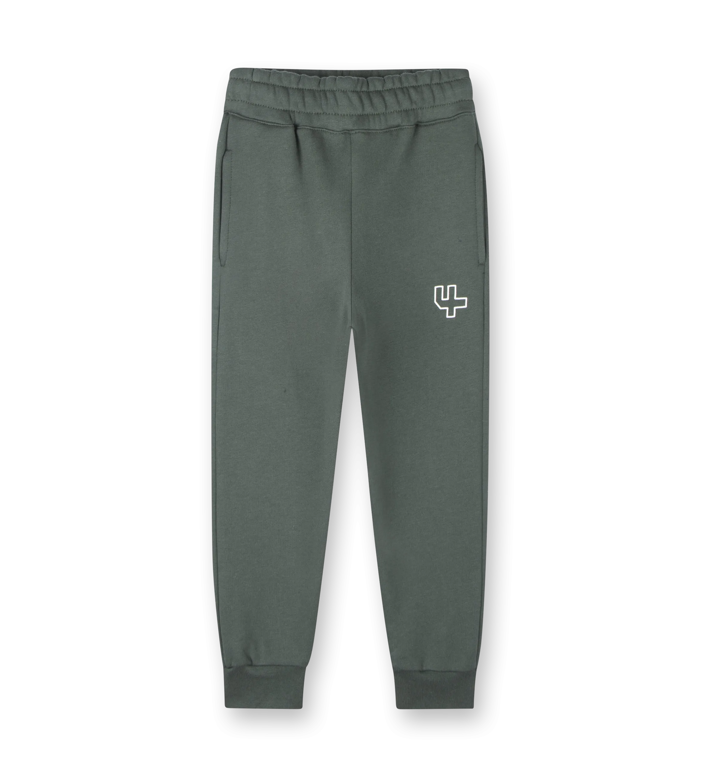 Outline Logo Sweatpants Deep Forest