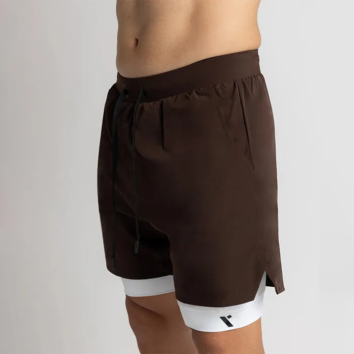 Quwati Men's Power 2 in 1 Shorts