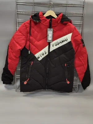 Red Bomber Jacket