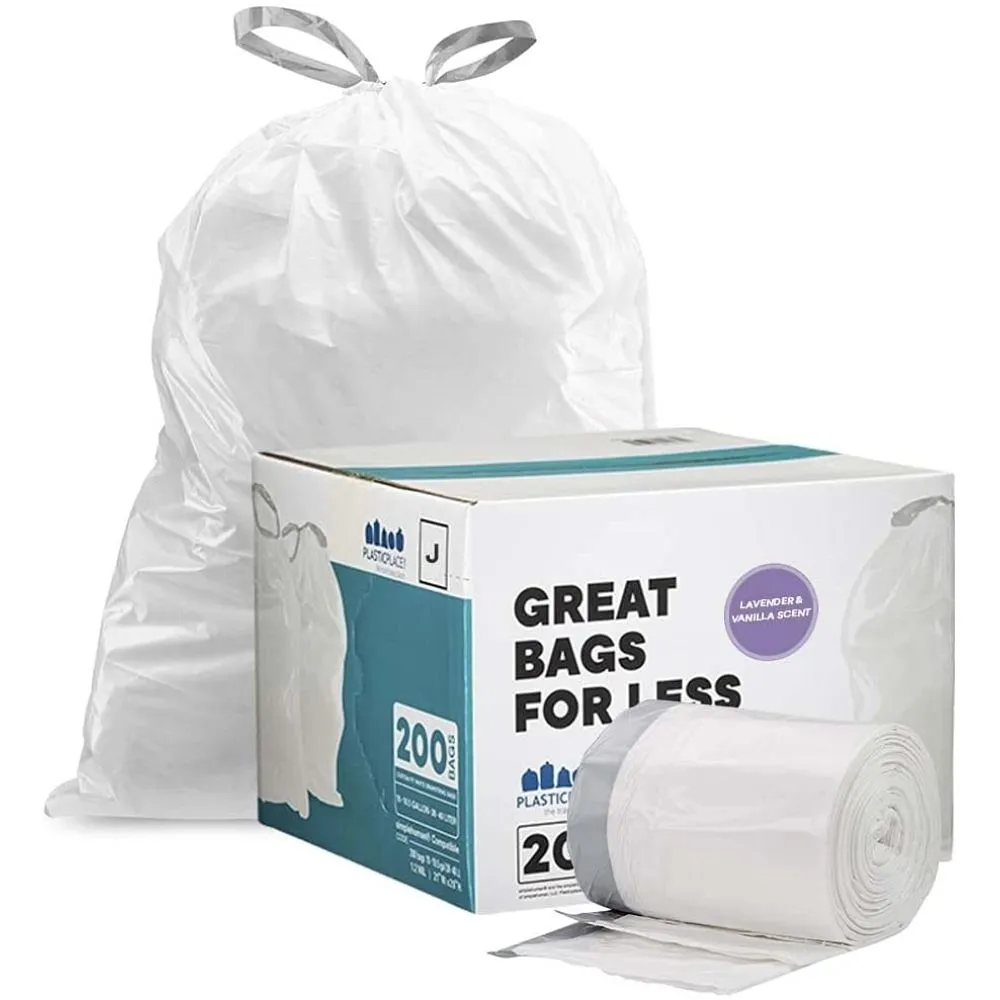 Sample of - 10-10.5 Gallon Simplehuman®* Compatible Trash Bags Code J | Lavender & Vanilla Scented