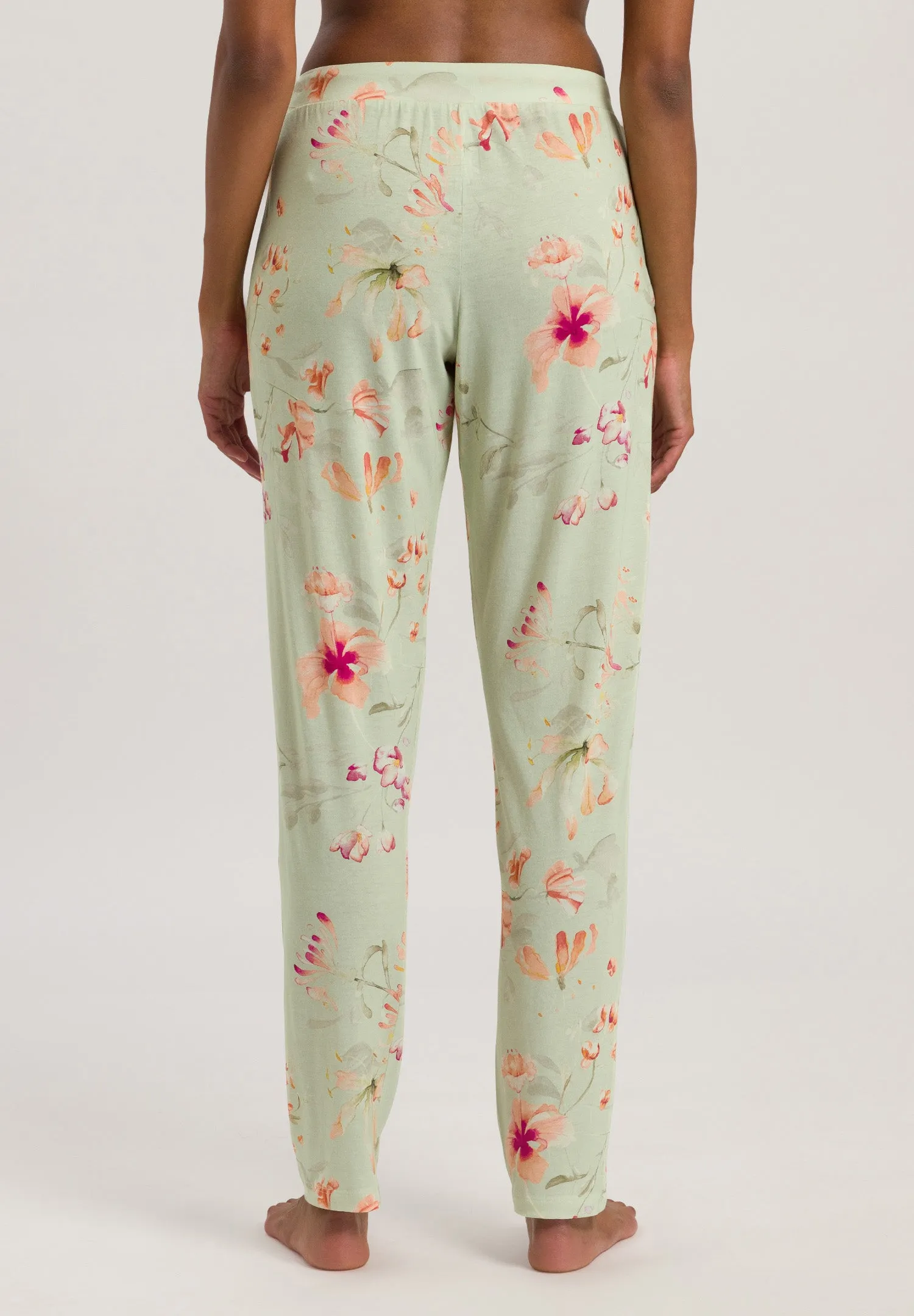 Sleep And Lounge Knit Pants Print | Aquarelle Garden 77882-1260