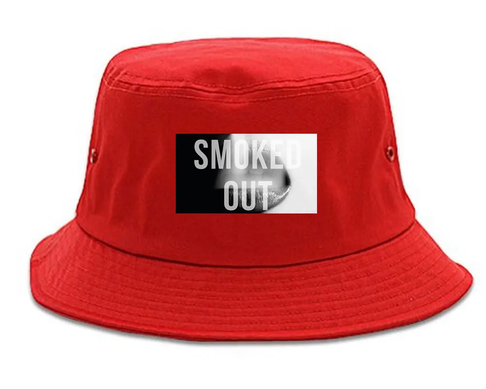 Smoked Out Weed Marijuana Smoke Bucket Hat