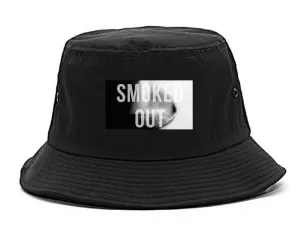 Smoked Out Weed Marijuana Smoke Bucket Hat