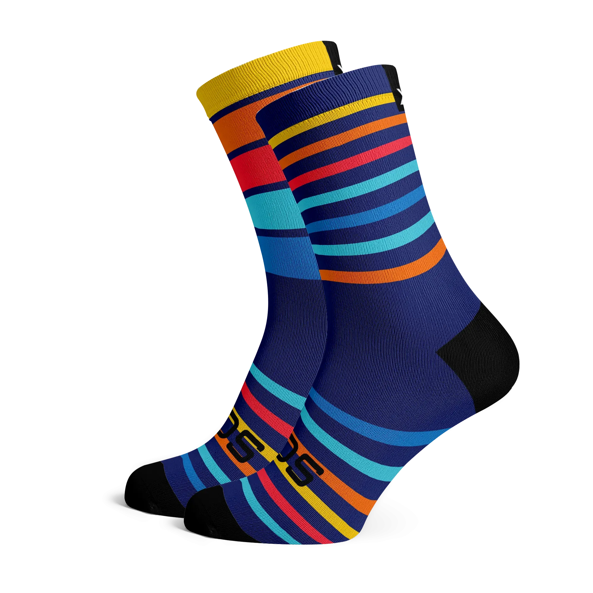 Sox Sunset Crew Length Socks