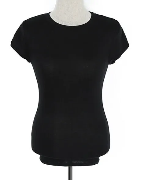 Spring Sexy Elastic Korean Style Skinny Slim Fit Tshirt #2111